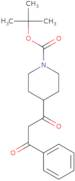 4-(3-Oxo-3-phenyl-propionyl)-piperidine-1-carboxylic acid tert-butyl ester