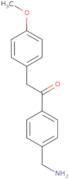 1-(4-Aminomethyl-phenyl)-2-(4-methoxy-phenyl)-ethanone