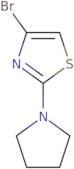 4-Bromo-2-(pyrrolidin-1-yl)-1,3-thiazole