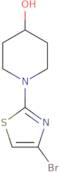 4-Bromo-2-(4-hydroxypiperidino)thiazole