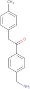 1-(4-Aminomethyl-phenyl)-2-p-tolyl-ethanone