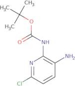 (3-Amino-6-chloro-pyridin-2-yl)-carbamic acid tert-butyl ester