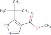 Methyl 3(5)-t-butylpyrazole-4-carboxylate