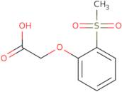 2-[2-(Methylsulfonyl)phenoxy]acetic acid