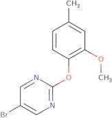 5-Bromo-2-(2-methoxy-4-methylphenoxy)pyrimidine