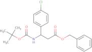 3-N-Boc-amino-3-(4-chlorophenyl)propionic acidbenzyl ester