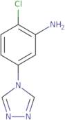 2-Chloro-5-(4H-1,2,4-triazol-4-yl)aniline