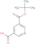 5-[(tert-Butoxy)carbonyl]pyridine-3-carboxylic acid