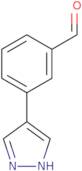 3-(1H-Pyrazol-4-yl)benzaldehyde