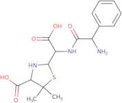 (4S)-2-[[[(2R)-2-Amino-2-phenylacetyl]amino]-carboxymethyl]-5,5-dimethyl-1,3-thiazolidine-4-carboxylic acid