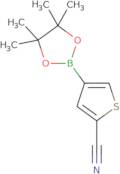 4-(4,4,5,5-Tetramethyl-1,3,2-dioxaborolan-2-yl)thiophene-2-carbonitrile