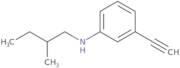 3-Ethynyl-N-(2-methylbutyl)aniline