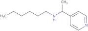 Hexyl[1-(pyridin-4-yl)ethyl]amine