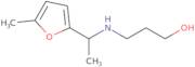 3-[1-(5-Methylfuran-2-yl)ethylamino]propan-1-ol