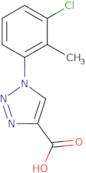 1-(3-Chloro-2-methylphenyl)-1H-1,2,3-triazole-4-carboxylic acid