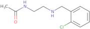 N-(2-{[(2-Chlorophenyl)methyl]amino}ethyl)acetamide