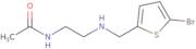 N-(2-{[(5-Bromothiophen-2-yl)methyl]amino}ethyl)acetamide