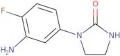 1-(3-Amino-4-fluorophenyl)imidazolidin-2-one