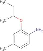 2-(Butan-2-yloxy)-4-methylaniline