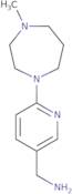 [6-(4-Methyl-1,4-diazepan-1-yl)pyridin-3-yl]methanamine