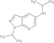 N,1-Bis(propan-2-yl)-1H-pyrazolo[3,4-b]pyridin-5-amine