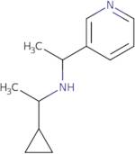 (1-Cyclopropylethyl)[1-(pyridin-3-yl)ethyl]amine