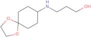 3-({1,4-Dioxaspiro[4.5]decan-8-yl}amino)propan-1-ol