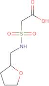 2-[(Oxolan-2-ylmethyl)sulfamoyl]acetic acid