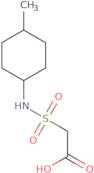 2-[(4-Methylcyclohexyl)sulfamoyl]acetic acid