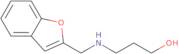 3-[(1-Benzofuran-2-ylmethyl)amino]propan-1-ol