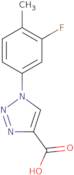 1-(3-Fluoro-4-methylphenyl)-1H-1,2,3-triazole-4-carboxylic acid