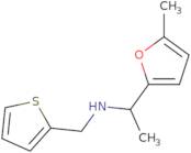 1-(5-Methylfuran-2-yl)-N-(thiophen-2-ylmethyl)ethanamine