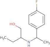 2-{[1-(4-Fluorophenyl)ethyl]amino}butan-1-ol