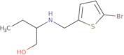 2-[(5-Bromothiophen-2-yl)methylamino]butan-1-ol