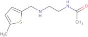 N-(2-{[(5-Methylthiophen-2-yl)methyl]amino}ethyl)acetamide