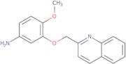 4-Methoxy-3-(quinolin-2-ylmethoxy)aniline