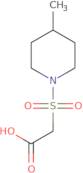 2-[(4-Methylpiperidin-1-yl)sulfonyl]acetic acid