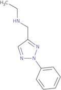 Ethyl[(2-phenyl-2H-1,2,3-triazol-4-yl)methyl]amine