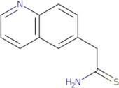 2-(Quinolin-6-yl)ethanethioamide