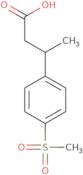 3-(4-Methanesulfonylphenyl)butanoic acid