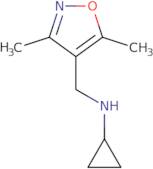 N-[(Dimethyl-1,2-oxazol-4-yl)methyl]cyclopropanamine