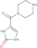 4-(Piperazine-1-carbonyl)-2,3-dihydro-1H-imidazol-2-one