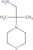 2-Methyl-2-(thiomorpholin-4-yl)propan-1-amine