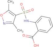 2-(3,5-Dimethylisoxazole-4-sulfonamido)benzoic acid