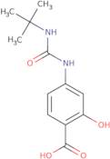 4-[(tert-Butylcarbamoyl)amino]-2-hydroxybenzoic acid