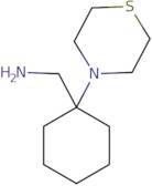 [1-(Thiomorpholin-4-yl)cyclohexyl]methanamine