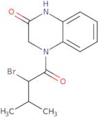 4-(2-Bromo-3-methylbutanoyl)-1,2,3,4-tetrahydroquinoxalin-2-one