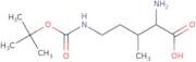 2-Amino-5-{[(tert-butoxy)carbonyl]amino}-3-methylpentanoic acid