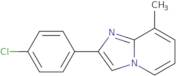 2-(4-Chlorophenyl)-8-methylimidazo[1,2-a]pyridine