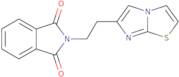 2-(2-{Imidazo[2,1-b][1,3]thiazol-6-yl}ethyl)-2,3-dihydro-1H-isoindole-1,3-dione